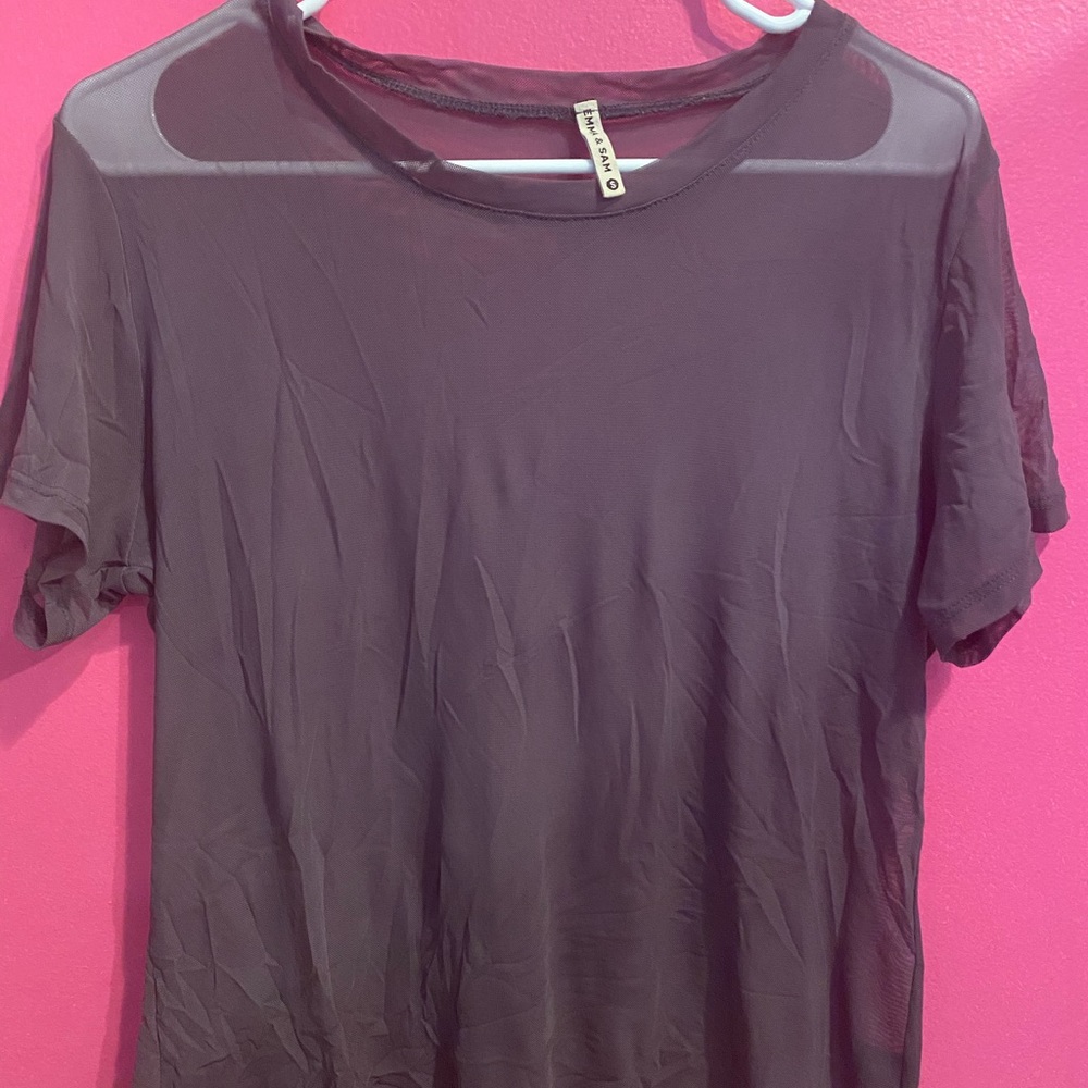 LF see through shirt